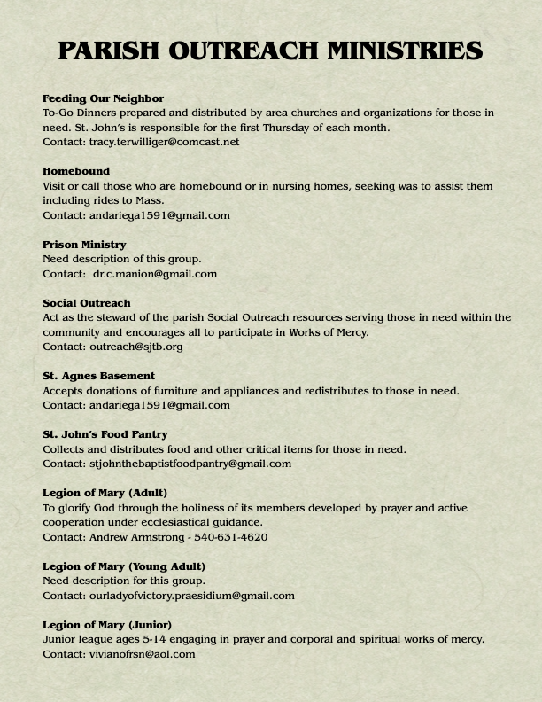 Parish Ministries Document 14 Dragged