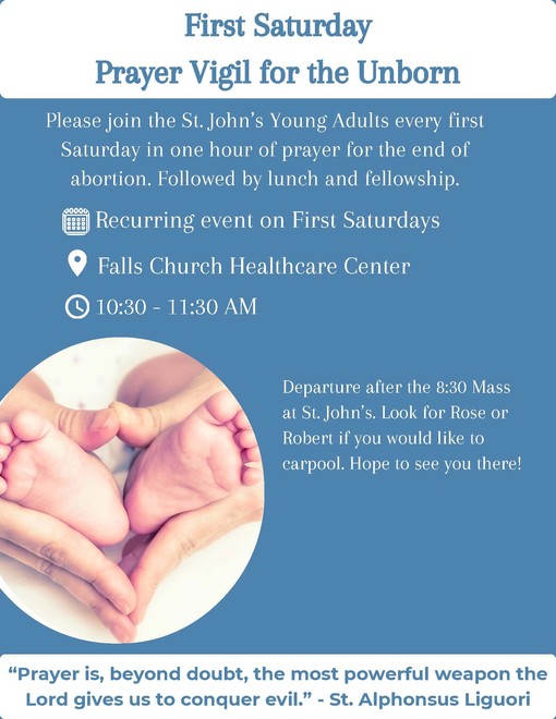 Pro Life Event Flyer